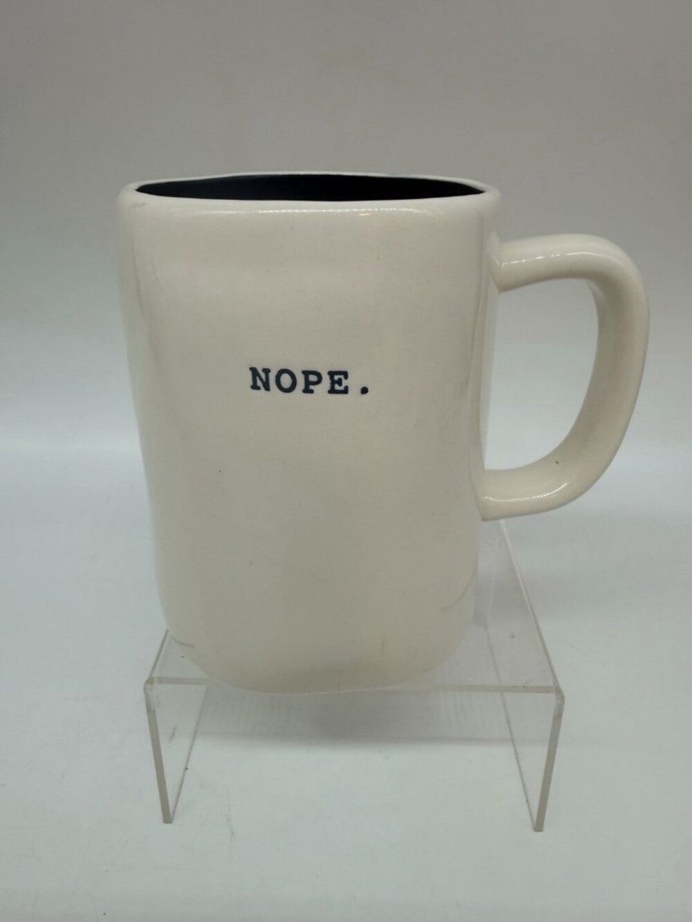 Rae Dunn “nope” Small Letter Coffee Mug